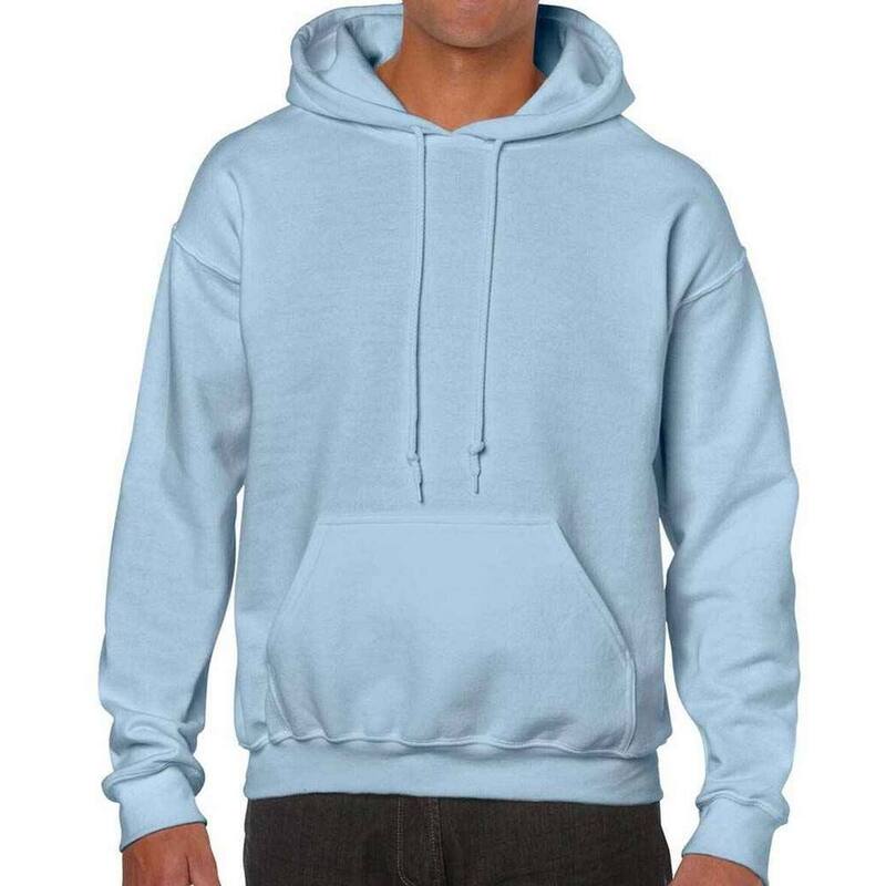ギルダン レディース トップス Tシャツ パーカー Gildan Unisex Adult Heavy Blend Hoodie Light Blue ブルー
