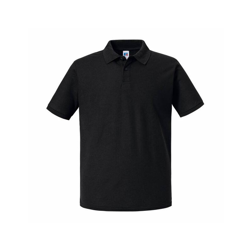 ラッセルアスレチック レディース トップス Tシャツ ポロシャツ Russell Athletic Russell Mens Authentic Pique Polo Shirt Black ブラック|ReVida 店