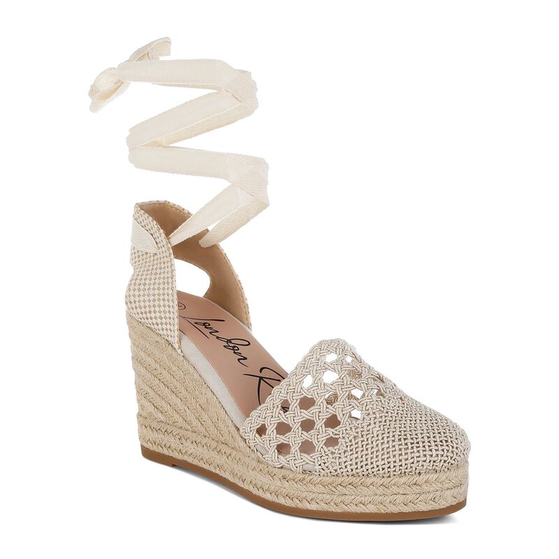 ロンドンラグ レディース シューズ サンダル London Rag Sea Breeze Women\u0027s Espadrille Wedge Sandals Beige ベージュ