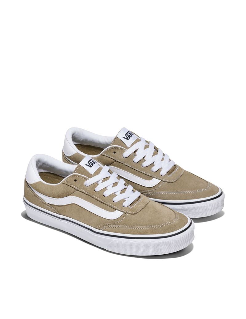 バンズ レディース シューズ スニーカー スピード競技 Vans Brooklyn Men\u0027s Lace-Up Casual Shoes Tan Bay Leaf タン