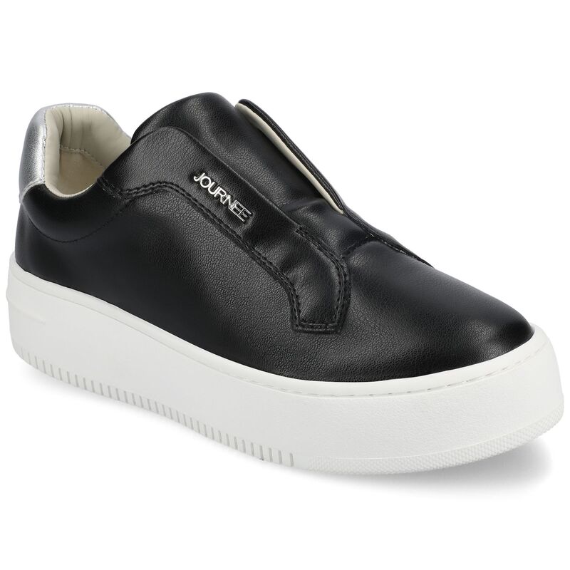 旅行 レディース シューズ スニーカー Journee Collection Pheobe Women\u0027slip-On Sneakers Black 黒いこと