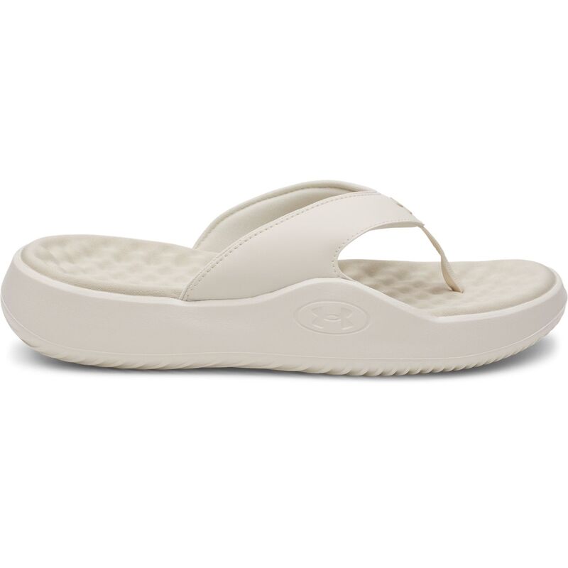 アンダーアーマー レディース シューズ サンダル Under Armour Ignite Pro 8 Women's Cushioned Flip-Flop Sandalstone ストーン