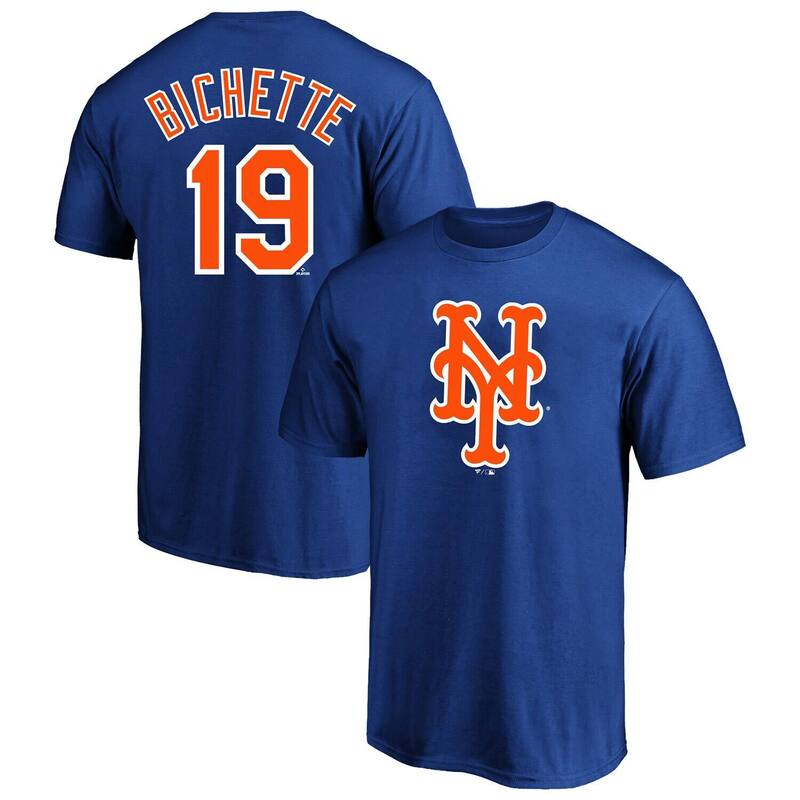 プロファイル レディース トップス プルオーバー トール Men\u0027s Profile Bo Bichette Royal New York Mets Big \u0026 Tall Player Name \u0026 Number T-Shirt Met Blue 青色