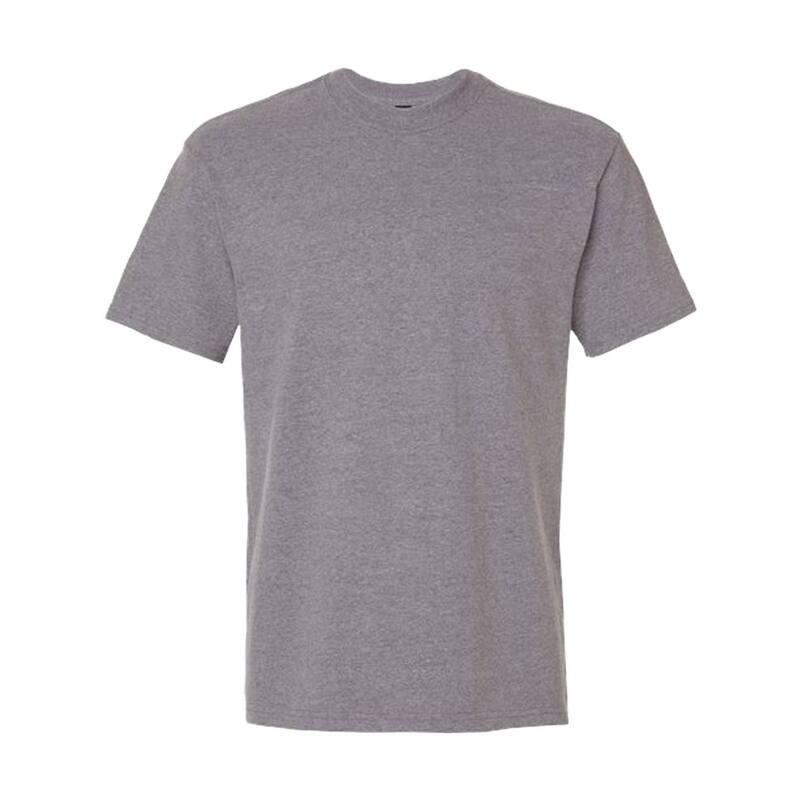 ギルダン レディース トップス Tシャツ Gildan Unisex Adult Hammer Maxweight-Shirt Graphite Heather グラファイト