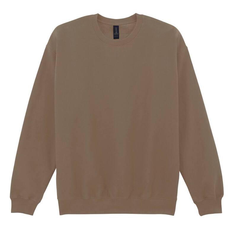 ギルダン レディース アウター ニット・セーター スウェット シャツ フリース Gildan Unisex Adult Softstyle Fleece Midweight Sweatshirt Brown Savana ブラウン