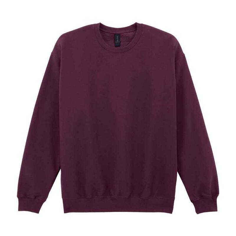 ギルダン レディース アウター ニット・セーター スウェット シャツ フリース Gildan Unisex Adult Softstyle Fleece Midweight Sweatshirt Maroon マルーン|ReVida 店