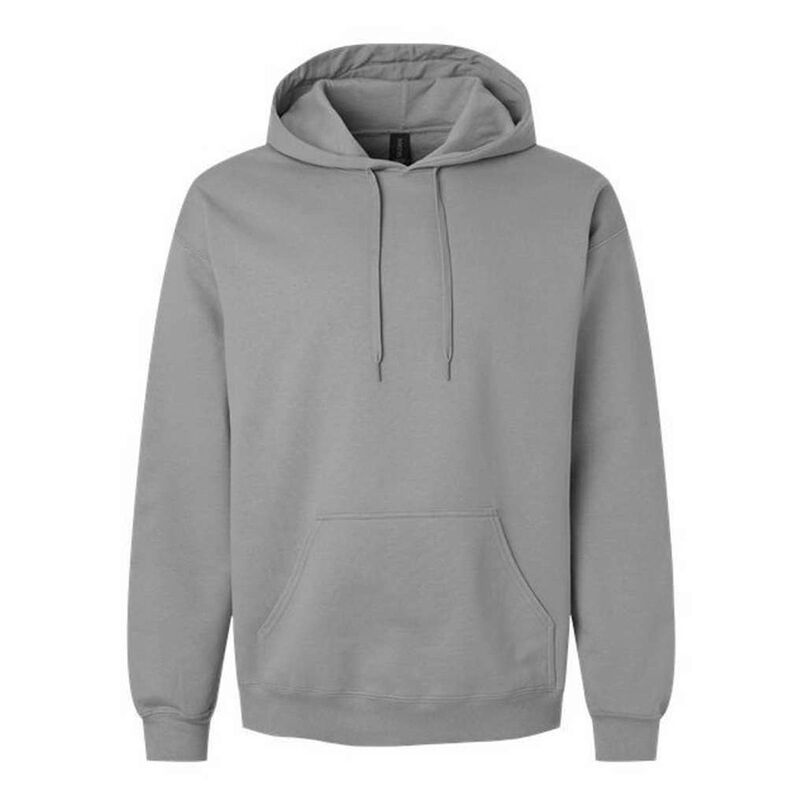 ギルダン レディース アウター ニット・セーター フリース パーカー Gildan Unisex Adult Softstyle Fleece Midweight Hoodie Cement｜ReVida 店