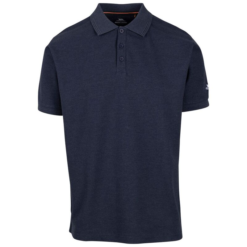 トレス通り手形 レディース トップス プルオーバー スポーツシャツ Trespass Mens Brave Polo Shirt Navy 米国海軍