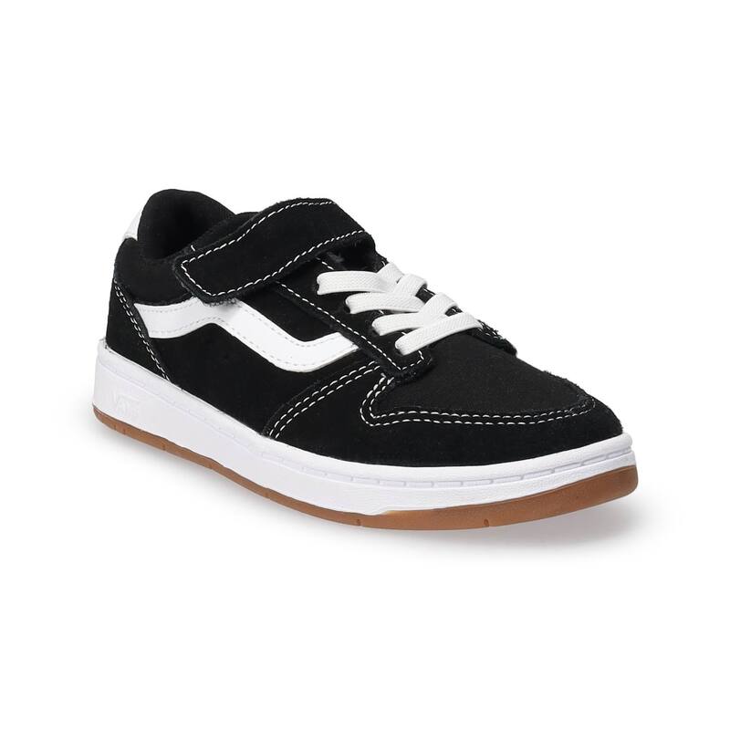 バンズ レディース シューズ スニーカー Vans Ryland Kids\u0027 Sneakers Black White 白いこと