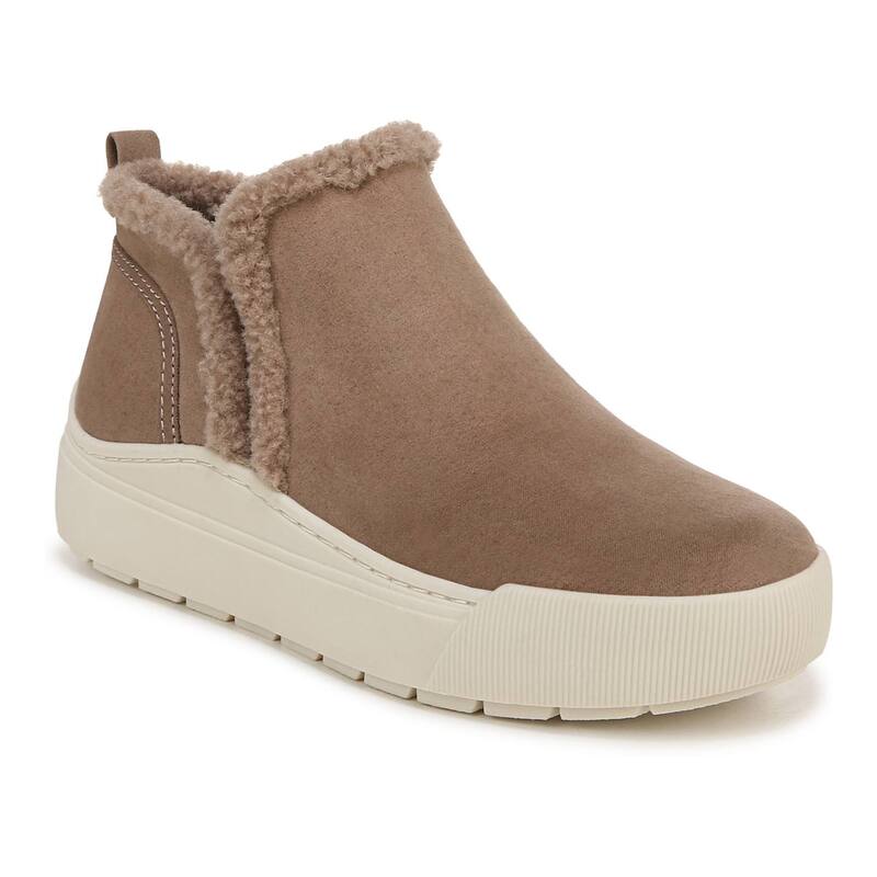 御医者さん・肩かけ レディース シューズ ブーツ・レインブーツ アンクル Dr. Scholl\u0027s Time Off Yo Women\u0027s Cozy Ankle Boots Mocha Taupe モカ