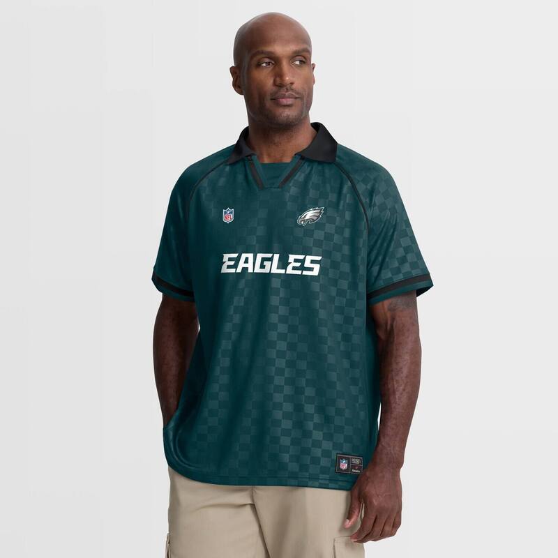 ファナティクス レディース トップス プルオーバー V素っ首 スポーツシャツ Men\u0027s Fanatics Midnight Green/Black Philadelphia Eagles Homerun Raglan V-Neck Polo Eagreen 緑であること