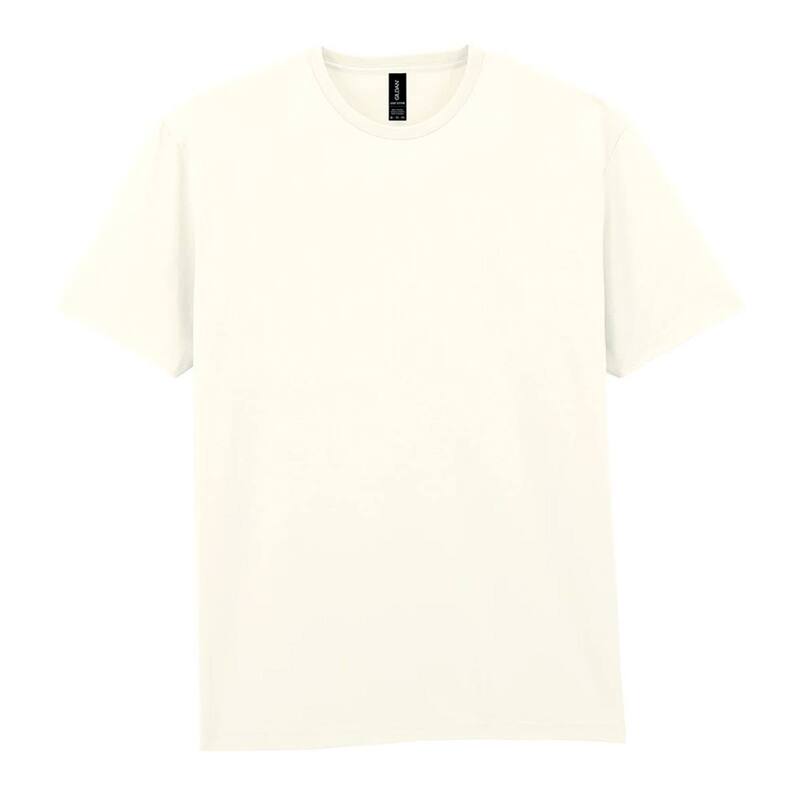 ギルダン レディース トップス Tシャツ コットン Gildan Mens Cotton Lightweight-Shirt Off White オフホワイト｜ReVida 店