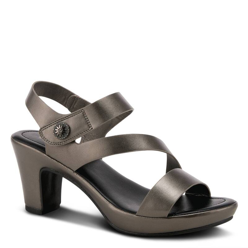 パトリシア レディース シューズ サンダル プラットホーム 踵 Patriziasymadade Women\u0027s Platform Higheel Sandals Pewter ピューター