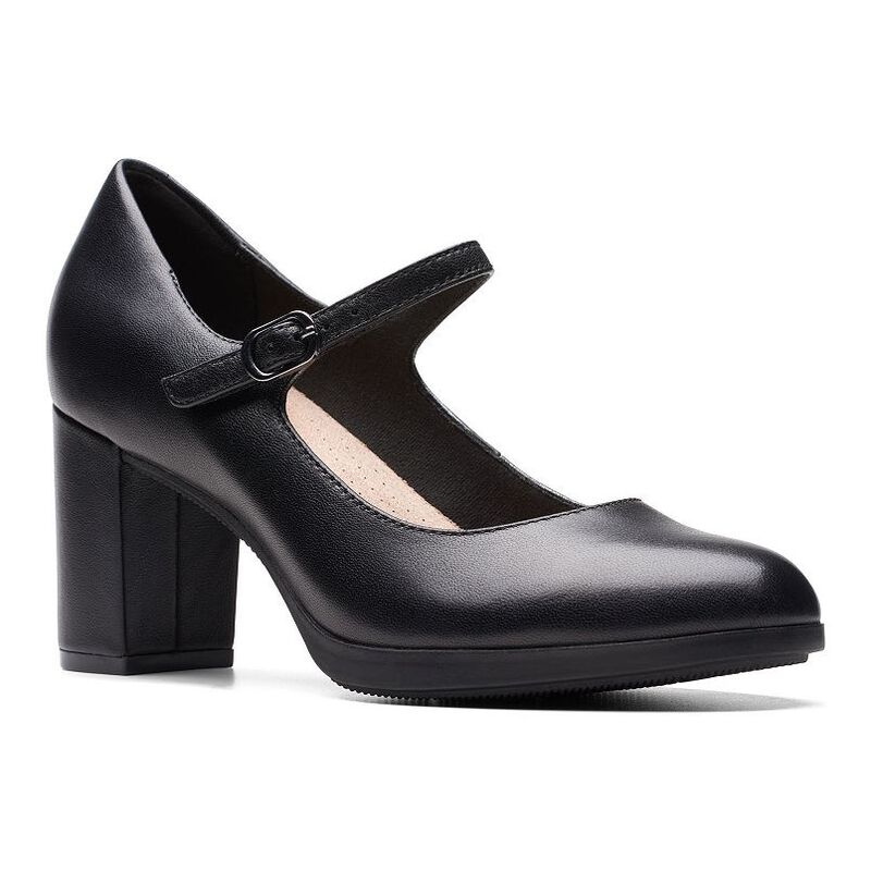 クラークス レディース シューズ パンプス レザー Clarks Bayla Nora Women's Leather Maryjane Shoes No Color