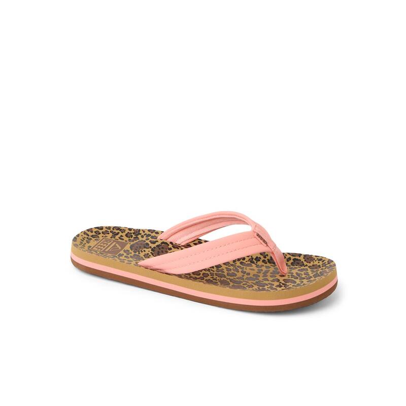 リーフ レディース シューズ サンダル REEF Ahi Kids Flip Flops Leopard Canyon Sunset アニマル