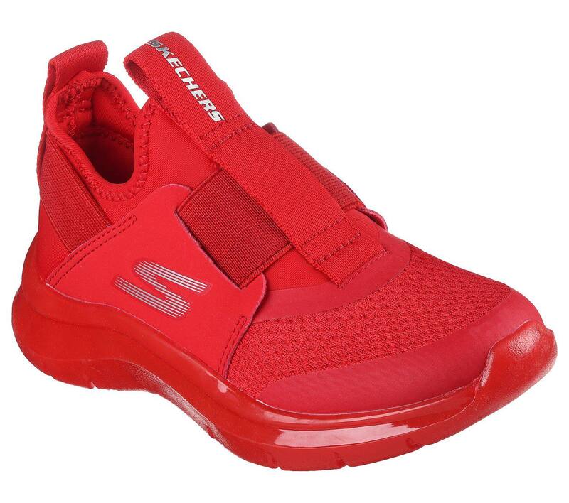 スケッチャーズ レディース シューズ スニーカー Skecherskech Fast Ice Kidsneakers Red 赤いこと