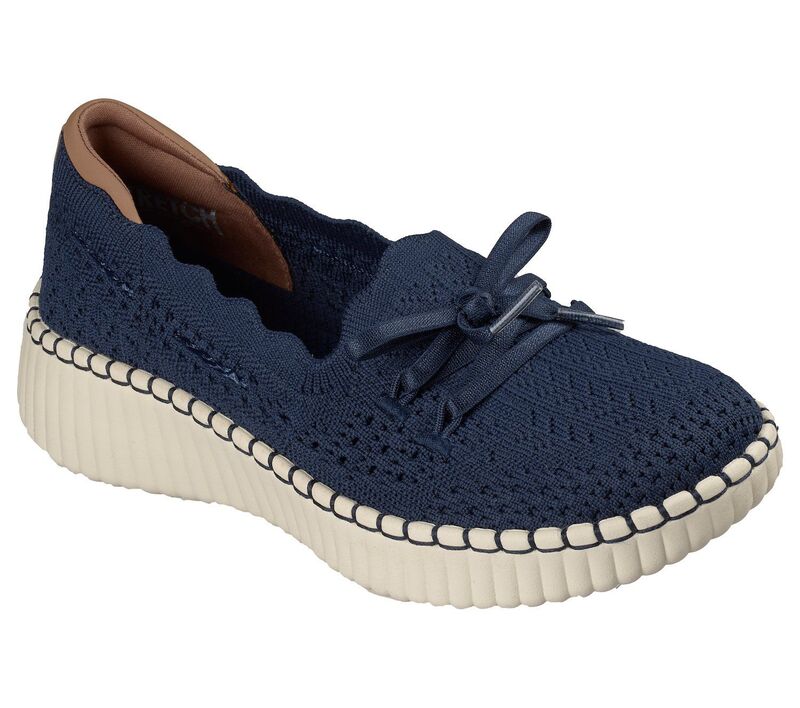 スケッチャーズ レディース シューズ サンダル Skechers Wilshire Blvd Women'shoes Navy ネイビー