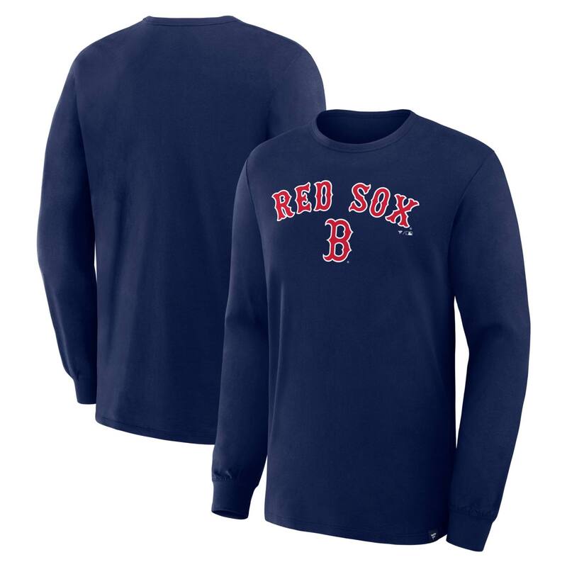 ファナティクス レディース トップス プルオーバー Men\u0027s Fanatics Navy Boston Red Sox Lock-Up Legacy Long Sleeve T-Shirt Rsx Navy 米国海軍