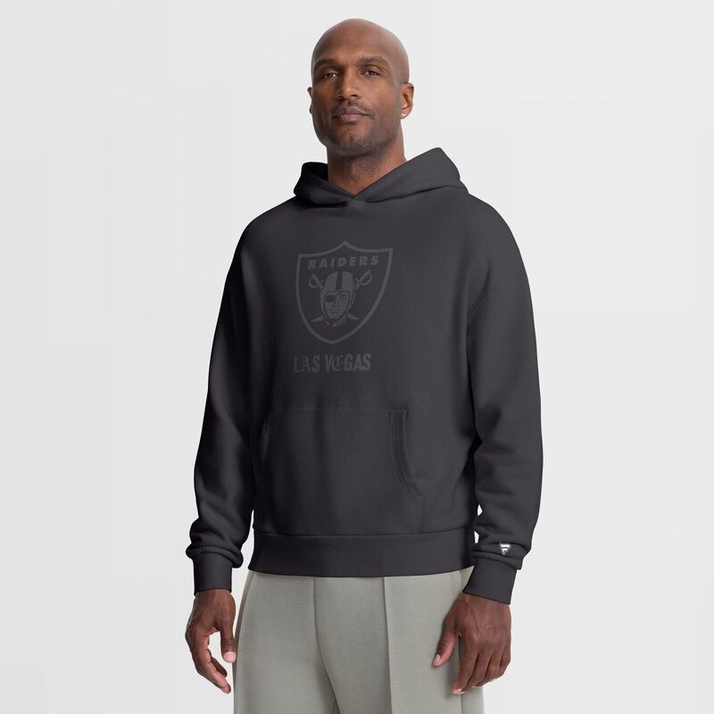 ファナティクス レディース トップス Tシャツ パーカー Men's Fanatics Black Las Vegas Raiders Oversized Type Play Location Hoodie Lvr Black ブラック｜ReVida 店