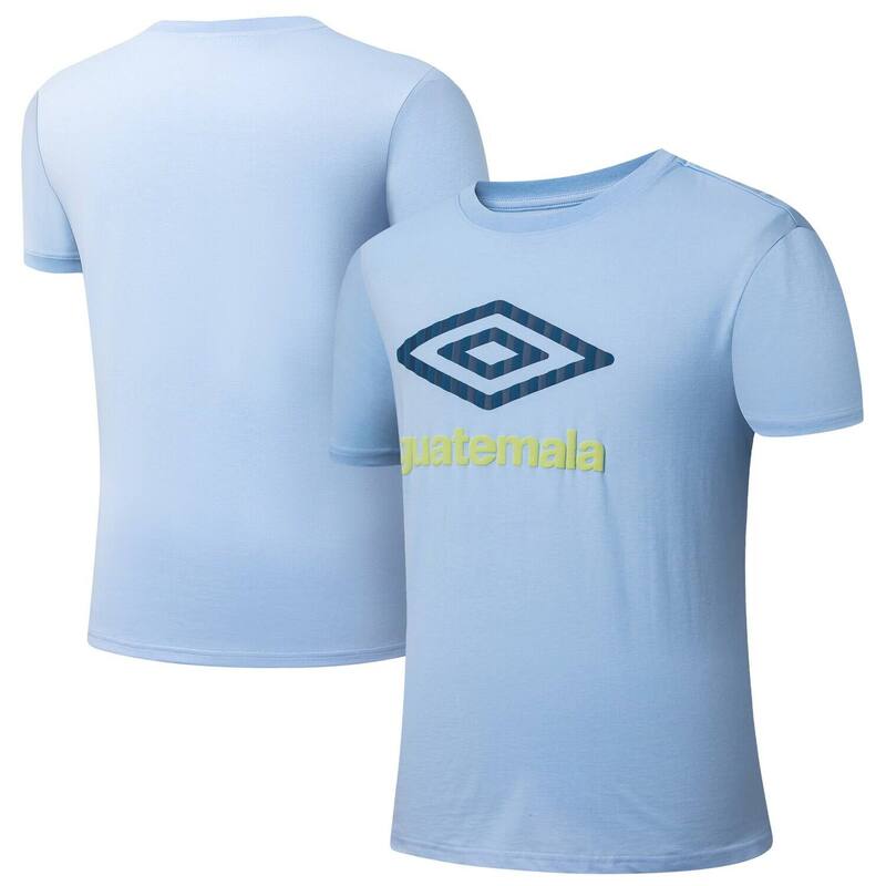 アンブロ レディース トップス プルオーバー Men\u0027s Umbro Light Blue Guatemala National Team 2025 T-Shirt Soc Light 青み