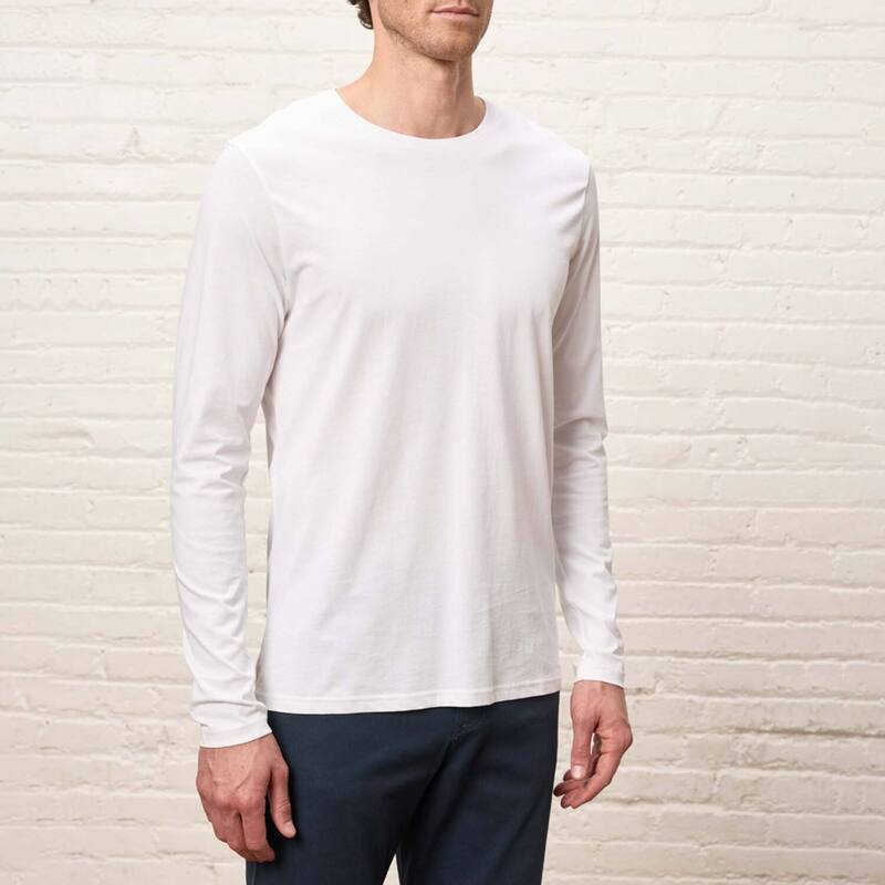 パクト レディース トップス Tシャツ コットン Pact Organicotton Essentialong Sleeve Tee White ホワイト