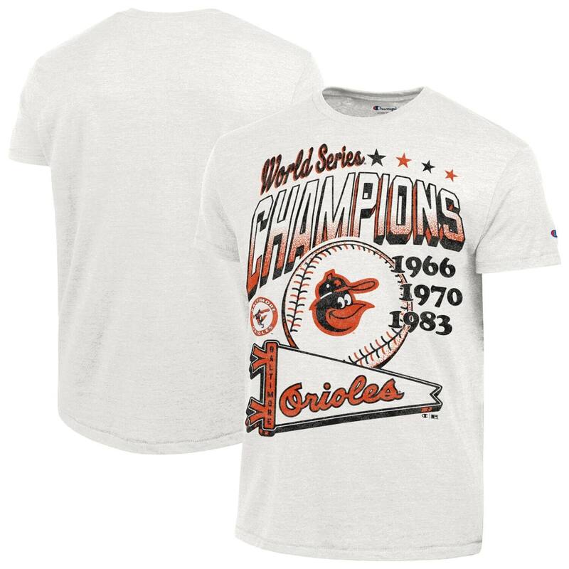 はやりっ児 レディース トップス プルオーバー Men\u0027s Champion White Baltimore Orioles Winning Tradition Cooperstown Tri-Blend T-Shirt Orl White 白いこと