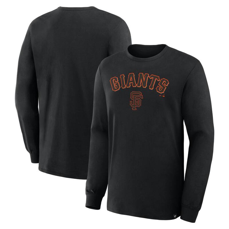 ファナティクス レディース トップス プルオーバー Men\u0027s Fanatics Black San Francisco Giants Lock-Up Legacy Long Sleeve T-Shirt Gnt Black 黒いこと