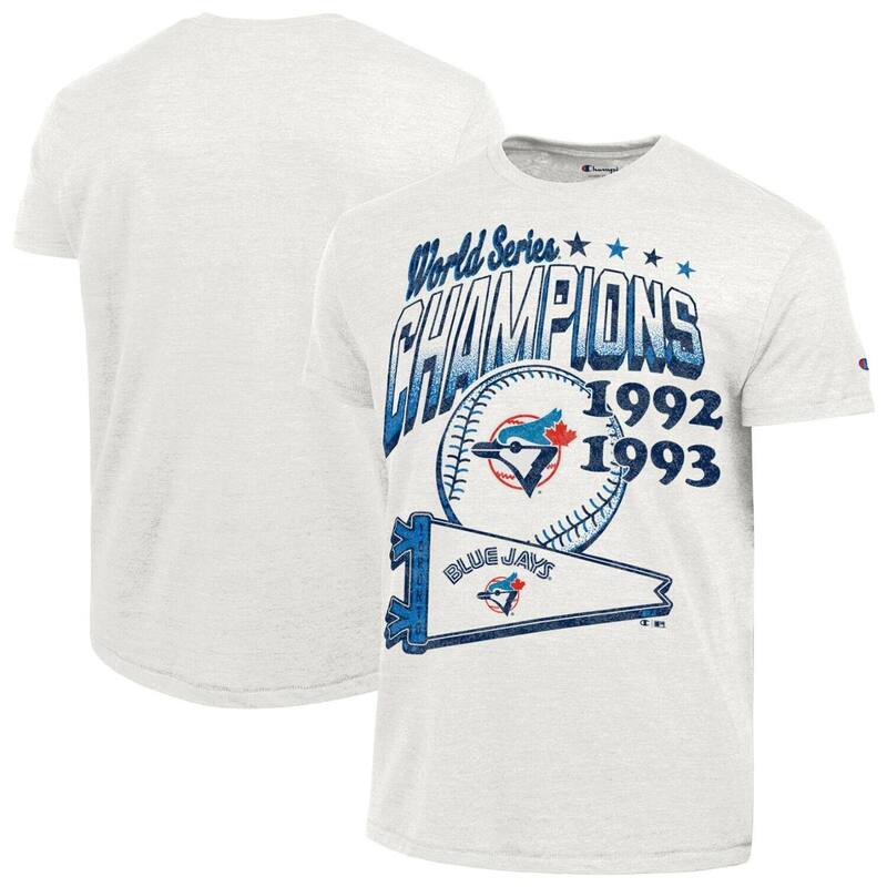 はやりっ子 レディース トップス プルオーバー Men\u0027s Champion White Toronto Blue Jays Winning Tradition Cooperstown Tri-Blend T-Shirt Jay White 白いこと