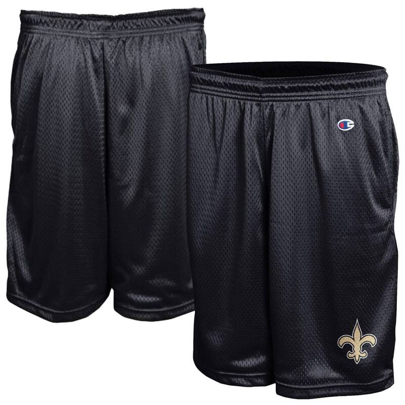 チャンピオン レディース ボトムス ハーフパンツ・ショーツ メッシュ ショートパンツ Men's Champion Black New Orleansaints Classic Meshortsnt Black ブラック|ReVida 店