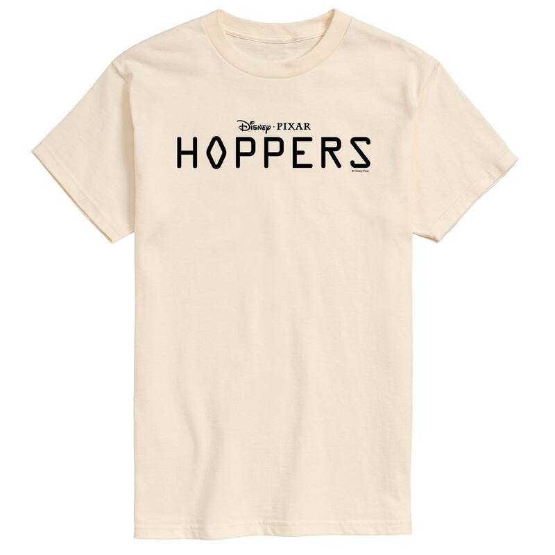 ディズニー ピクサー レディース トップス Tシャツ ロゴ グラフィック Men's Disney / Pixar's Hoppers Logo Graphic Tee Cream クリーム