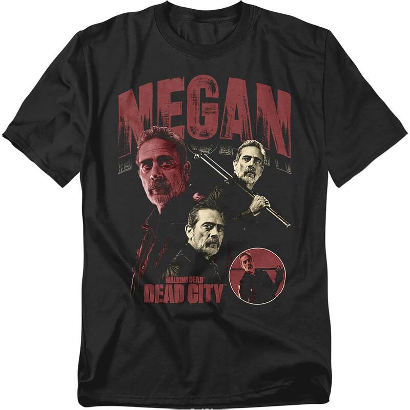 アニメキャラクター レディース トップス Tシャツ トール グラフィック Licensed Character Big & Tall The Walking Dead Negan Graphic Tee Black ブラック