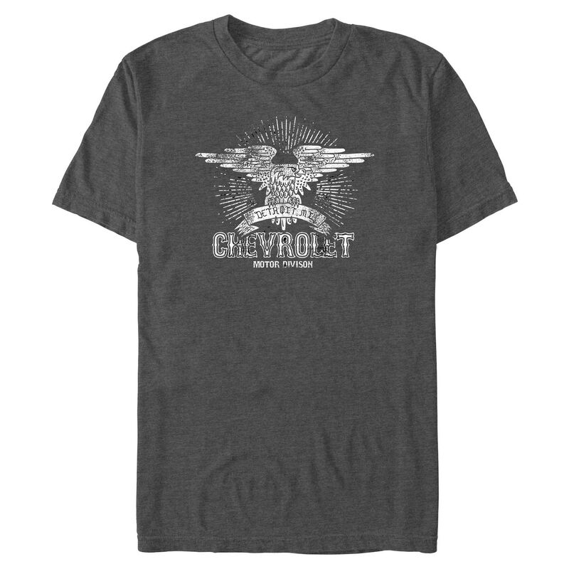アニメキャラクター レディース トップス Tシャツ トール グラフィック Licensed Character Big & Tall Chevrolet Motor Division Graphic Tee Charcoal Heather チャコール|ReVida 店