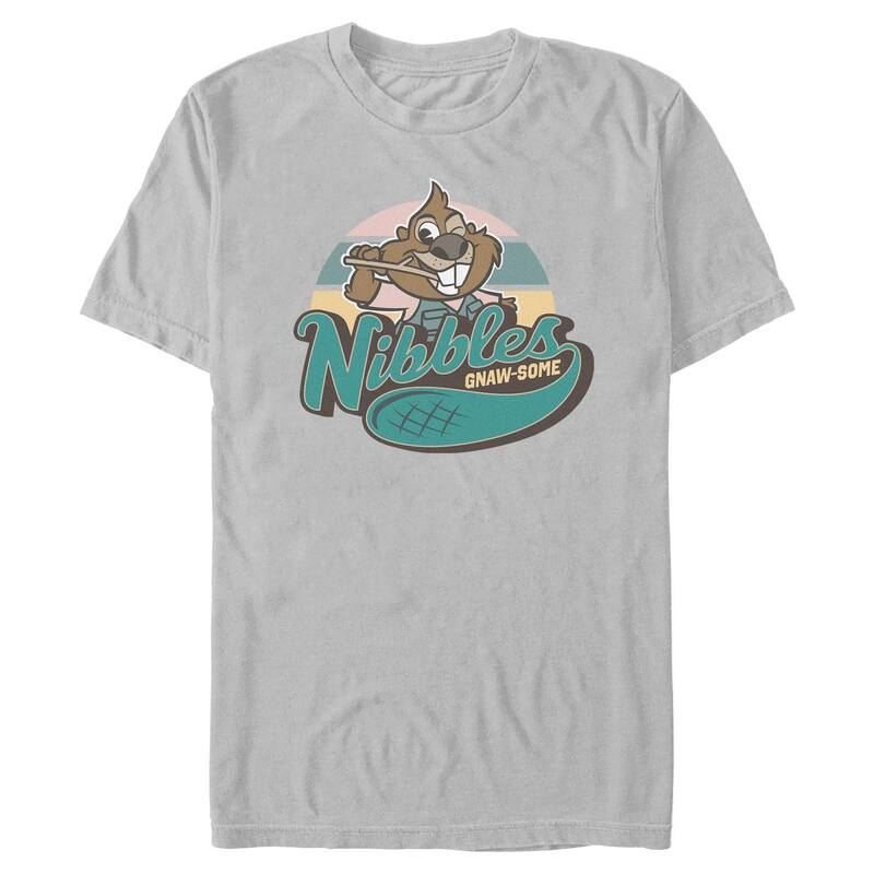 ディズニー レディース トップス Tシャツ グラフィック Men's Disney's Zootopia Nibbles Gnaw-Some Graphic Tee Ice Gray グレー