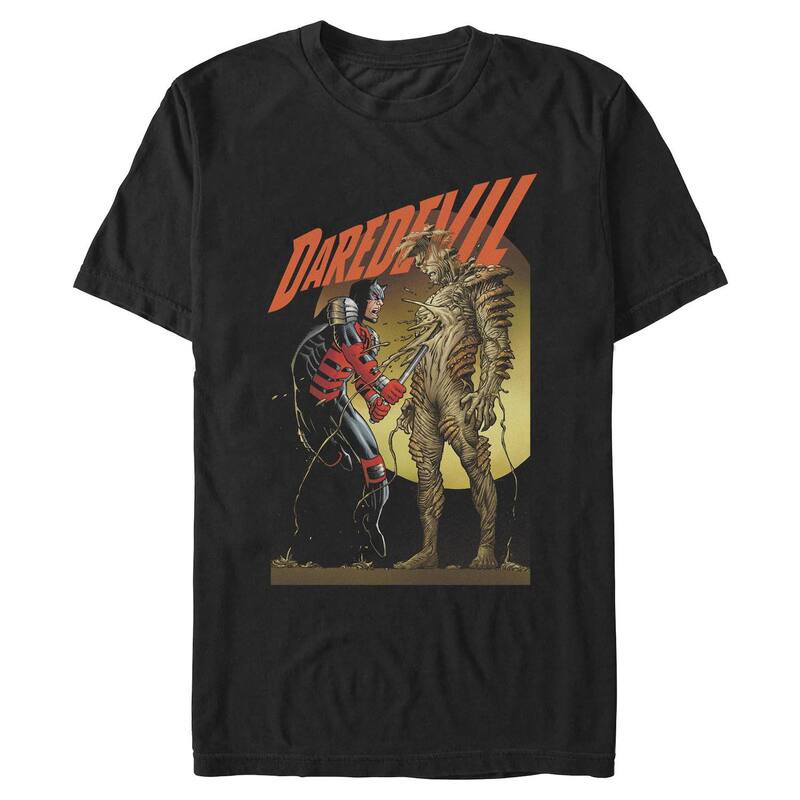 マーベル レディース トップス Tシャツ グラフィック Men's Marvel Daredevil Graphic Tee Black ブラック|ReVida 店