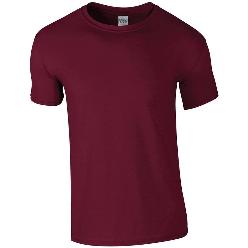 ギルダン レディース トップス Tシャツ Gildan Mensoft Style Ringspun T Shirt Maroon マルーン