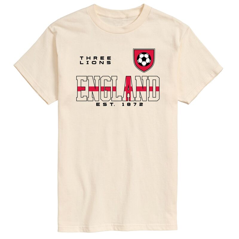 アニメキャラクター レディース トップス Tシャツ グラフィック Licensed Character Men's England Soccer Graphic Tee Cream クリーム｜ReVida 店