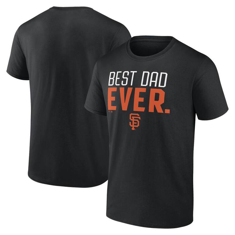 アンブランデッド レディース トップス Tシャツ Unbranded Men's Black San Francisco Giants Best Dad Ever T-Shirt Gnt Black ブラック|ReVida 店