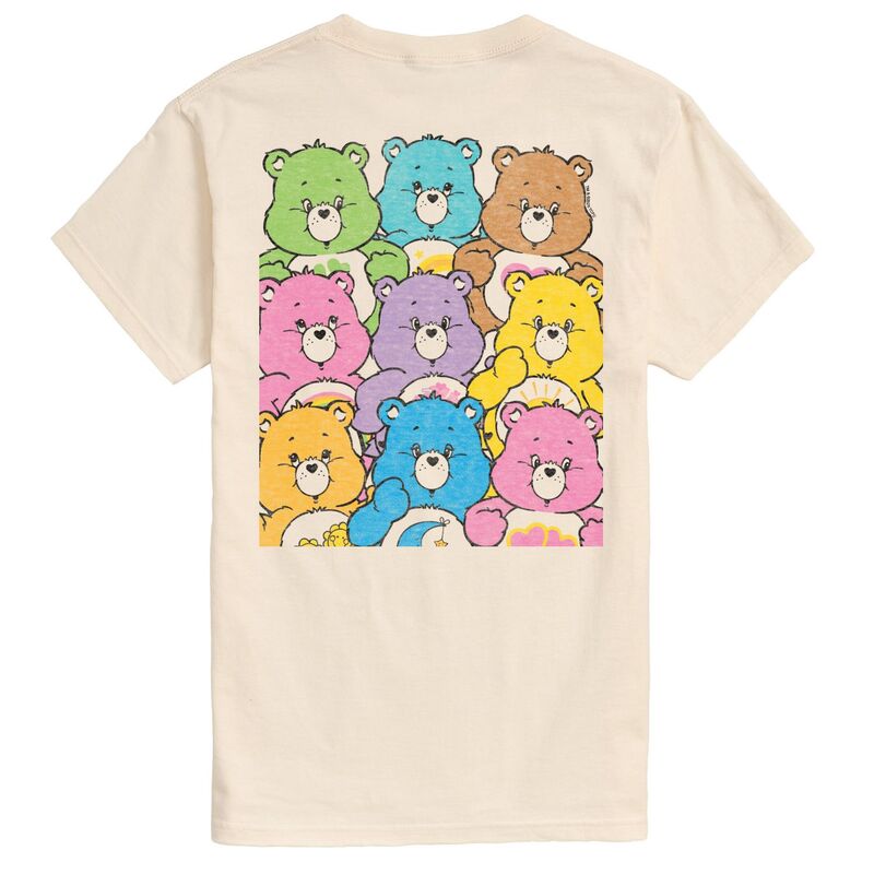 アニメキャラクター レディース トップス Tシャツ トール グラフィック Licensed Character Big & Tall Care Bears Group Collage Graphic Tee Cream クリーム|ReVida 店
