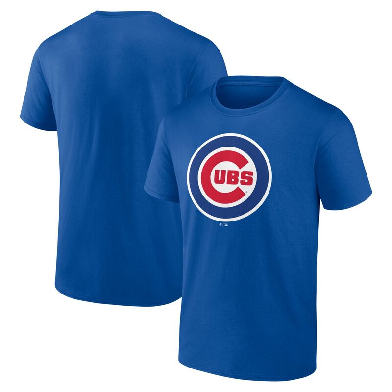 アンブランデッド レディース トップス Tシャツ ロゴ Unbranded Men's Logo Athletic Royal Chicago Cubs Officialogo T-Shirt Cublue ブルー