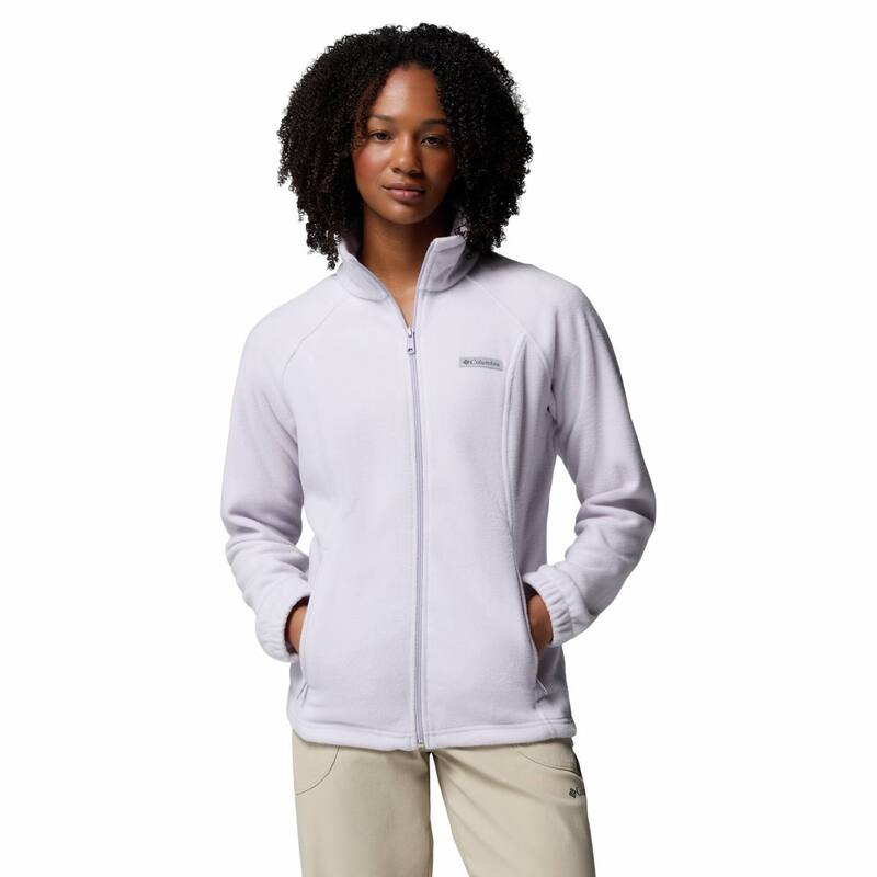 コロンビア レディース アウター ジャケット・ブルゾン フリース Women's Columbia Benton Springs Zip-Front Fleece Jacket Lavender Pearl パール