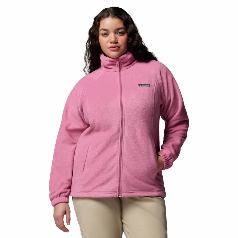 コロンビア レディース アウター ジャケット・ブルゾン プラスサイズ フリース Plusize Columbia Benton Springs Full-Zip Fleece Jacket Rosette