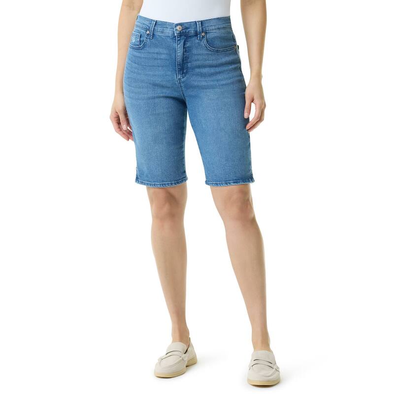 グロリアバンデービルト レディース ボトムス ハーフパンツ・ショーツ ショートパンツ Women's Gloria Vanderbilt Amanda Bermuda Shorts Cleveland Whiskers