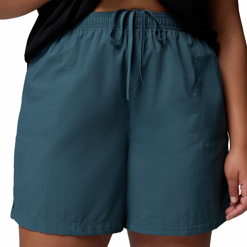 コロンビア レディース ボトムス ハーフパンツ・ショーツ プラスサイズ ショートパンツ Plusize Columbia Sandy River UPF 30 Shorts II Everblue｜ReVida 店