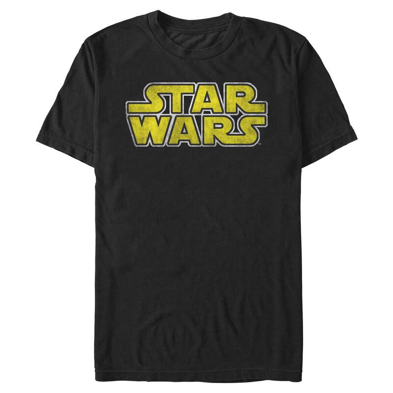 スター ウォーズ レディース トップス Tシャツ ロゴ グラフィック Men'star Wars Logo Graphic Tee Black ブラック