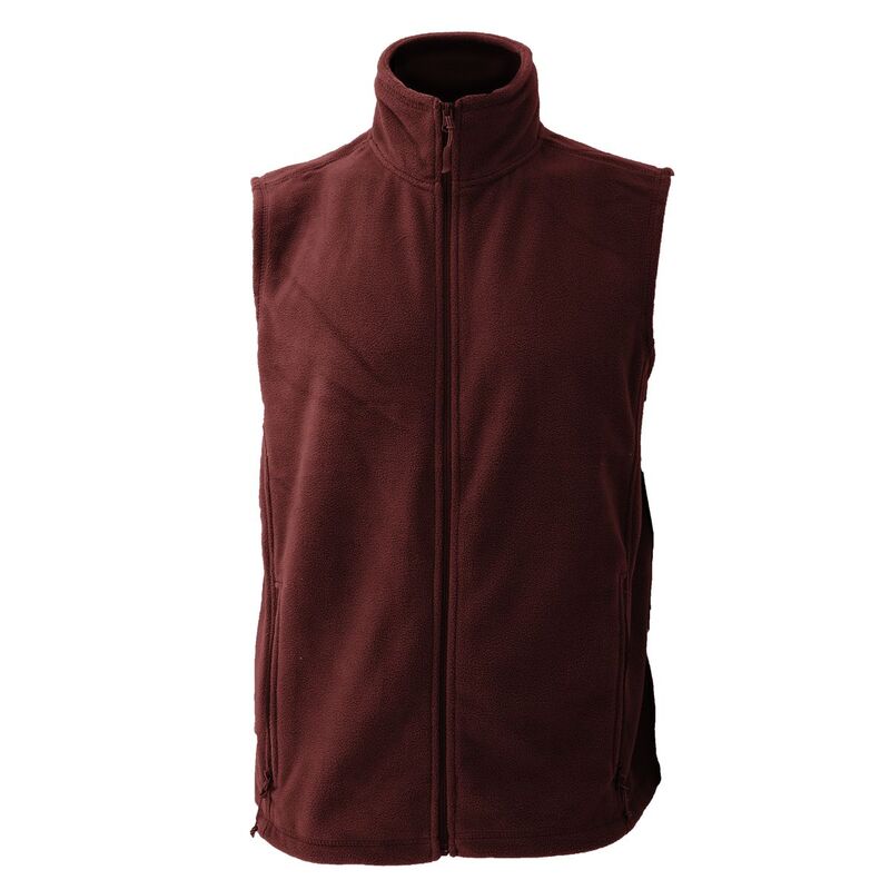 ラッセルアスレチック レディース アウター ジャケット・ブルゾン ジレ フリース Russell Athletic Russel Fleece Gilet Jacket / Bodywarmer Burgundy バーガンディ