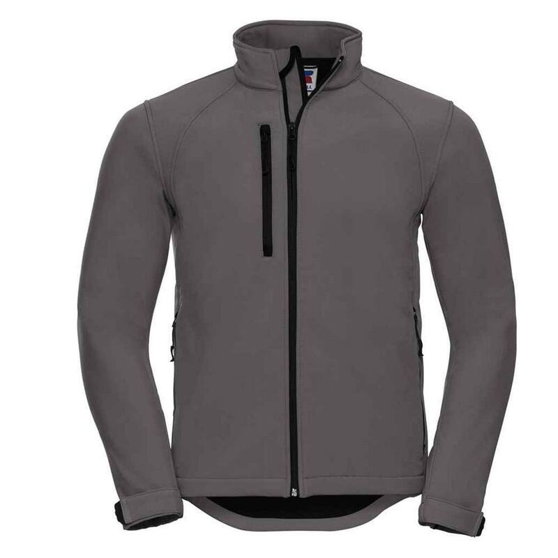 ラッセルアスレチック レディース アウター ジャケット・ブルゾン Russell Athletic Russell Mens Plain Soft Shell Jacketitanium｜ReVida 店