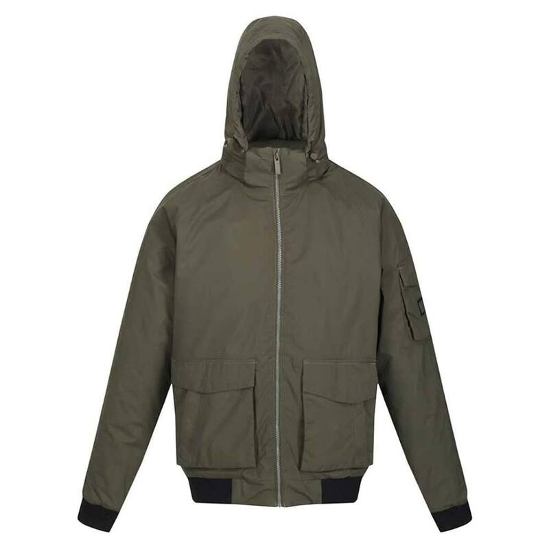 レガッタ レディース アウター ジャケット・ブルゾン Regatta Mens Faizan Hooded Waterproof Jacket Darkhaki カーキ