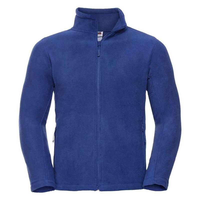 ラッセルアスレチック レディース アウター ジャケット・ブルゾン フリース Russell Athletic Russell Mens Outdoor Fleece Jacket Royal Blue ブルー｜ReVida 店