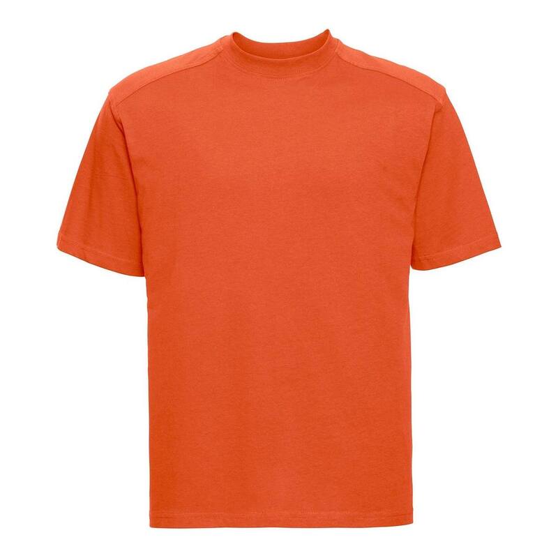 ラッセルアスレチック レディース トップス Tシャツ Russell Athletic Russell Mens Heavyweight-Shirt Orange オレンジ