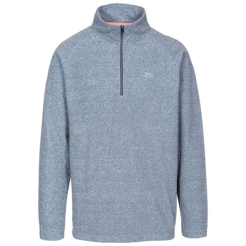トレスパス レディース アウター ニット・セーター フリース Trespass Mens Keynote Anti Pilling 1/4 Zip Fleece Top Navy ネイビー｜ReVida 店